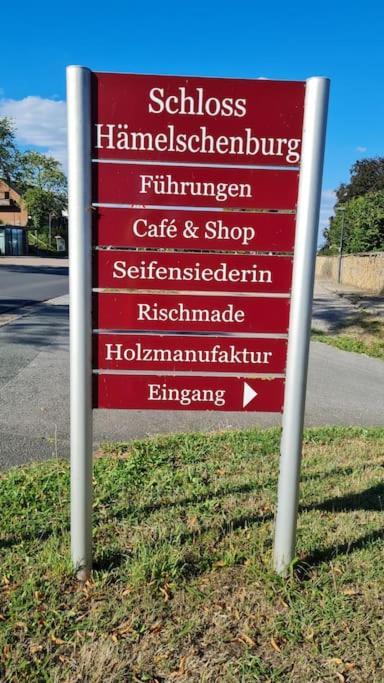 Schoene Ferienwohnung T&N Im Weserbergland Emmerthal Buitenkant foto