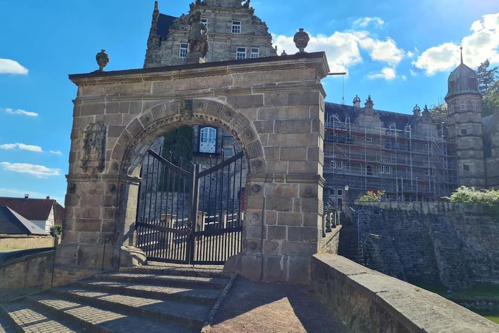 Schoene Ferienwohnung T&N Im Weserbergland Emmerthal Buitenkant foto